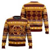 Hooktab The Singing Bee Ugly Christmas Sweater