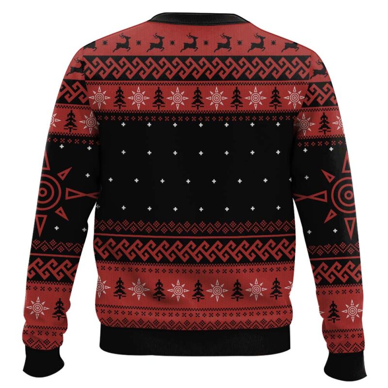 Hooktab The Strongest Dragon WarGreymon Digimon Ugly Christmas Sweater Hooktab The Strongest Dragon WarGreymon Digimon Ugly Christmas Sweater