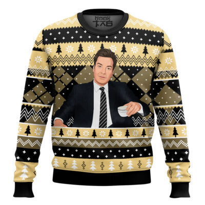 Hooktab The Tonight Show Starring Jimmy Fallon Ugly Christmas Sweater