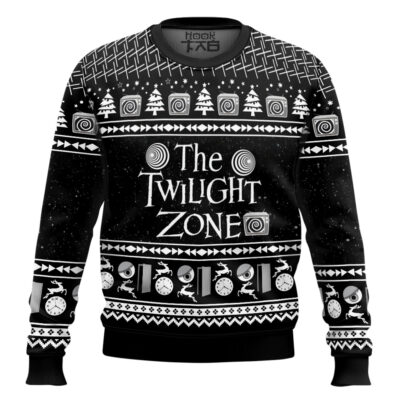 Hooktab The Twilight Zone Ugly Christmas Sweater