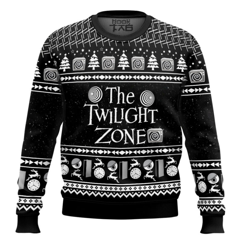 Hooktab The Twilight Zone Ugly Christmas Sweater