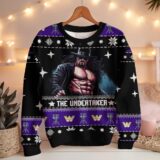 Hooktab The Undertaker WWE Ugly Christmas Sweater
