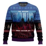 Hooktab The Upside And The Down Side Stranger Things Ugly Christmas Sweater
