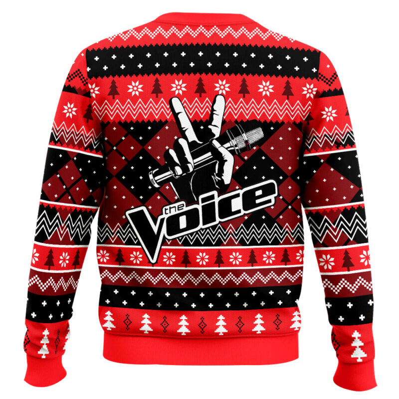 Hooktab The Voice Ugly Christmas Sweater Hooktab The Voice Ugly Christmas Sweater