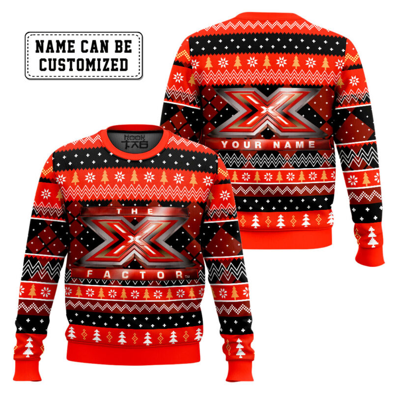 Hooktab The X Factor Ugly Christmas Sweater Hooktab The X Factor Ugly Christmas Sweater