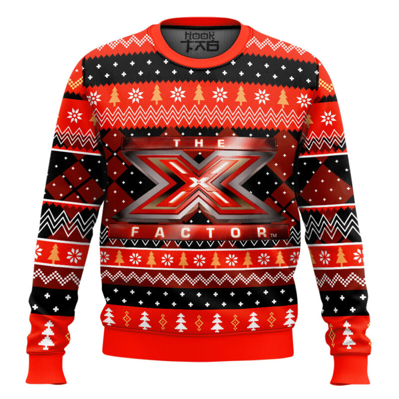 Hooktab The X Factor Ugly Christmas Sweater