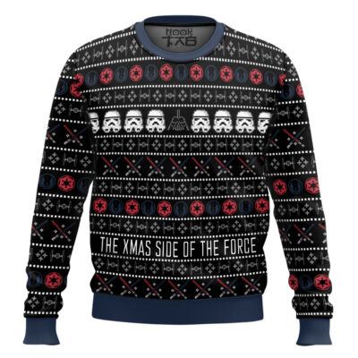 Hooktab The Xmas Side Of The Force Star Wars Ugly Christmas Sweater