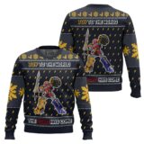 Hooktab The Zord Has Come Power Rangers Ugly Christmas Sweater