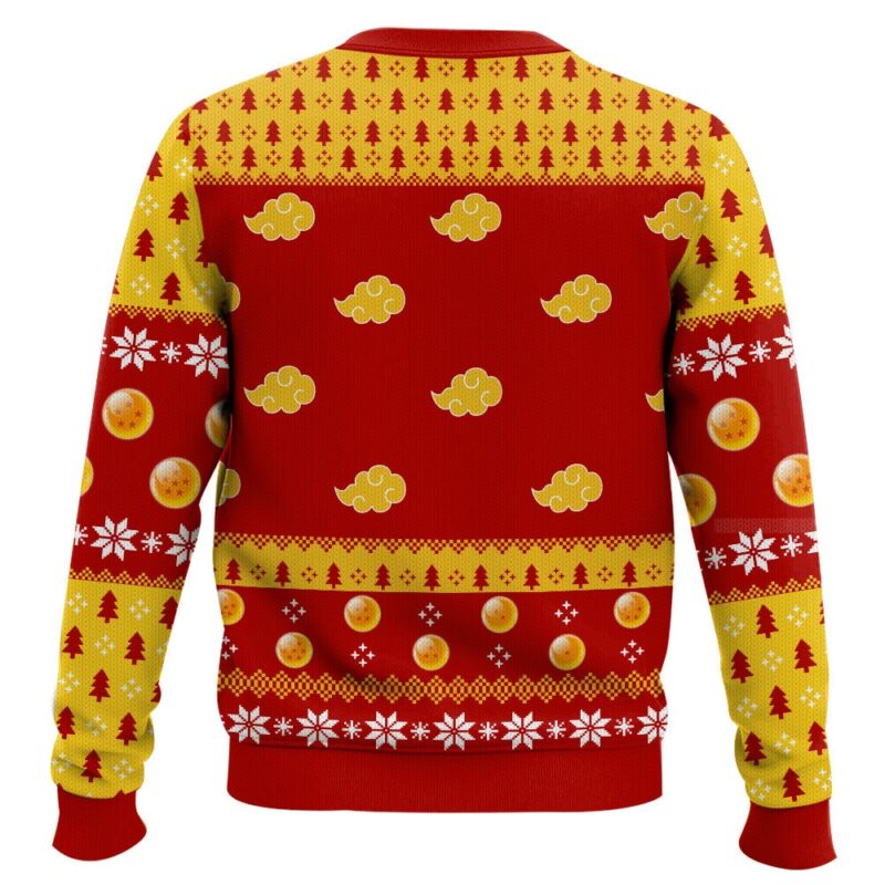 Hooktab This Holiday We're Playing Ball Dragon Ball Ugly Christmas Sweater Hooktab This Holiday We're Playing Ball Dragon Ball Ugly Christmas Sweater