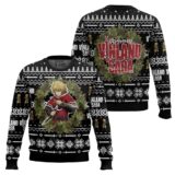 Hooktab Thorfinn Vinland Saga Ugly Christmas Sweater