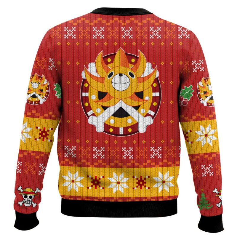 Hooktab Thousand Sunny One Piece Ugly Christmas Sweater Hooktab Thousand Sunny One Piece Ugly Christmas Sweater