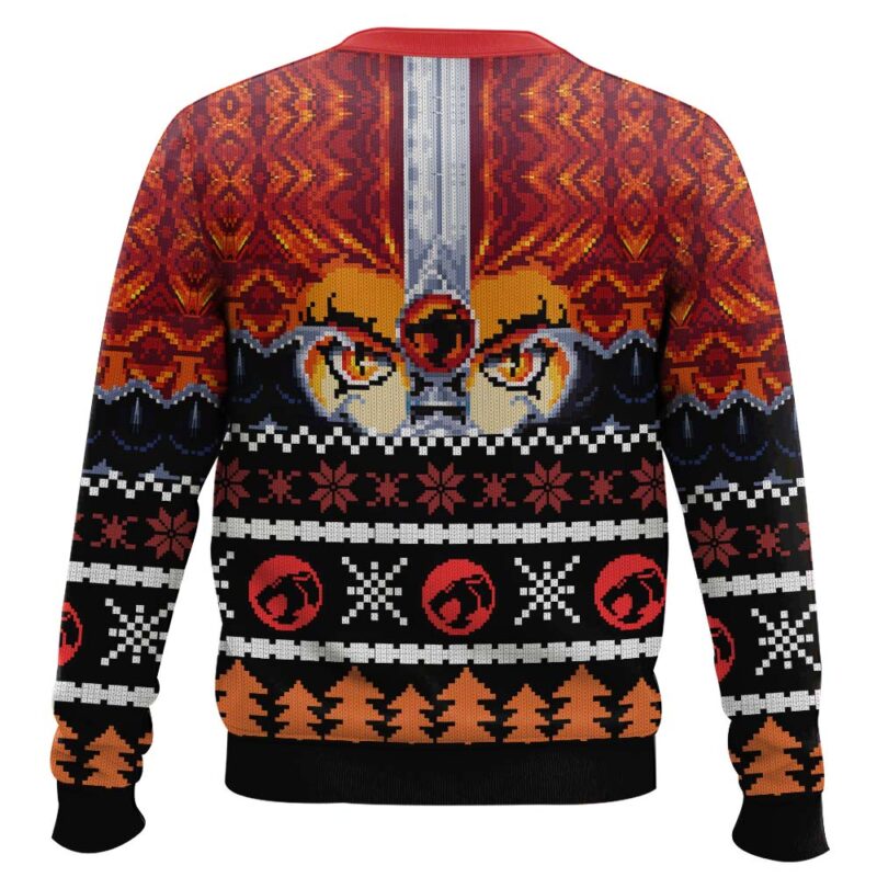 Hooktab Thundercats Eye Of Thunder Ugly Christmas Sweater Hooktab Thundercats Eye Of Thunder Ugly Christmas Sweater
