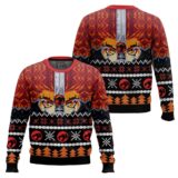Hooktab Thundercats Eye Of Thunder Ugly Christmas Sweater