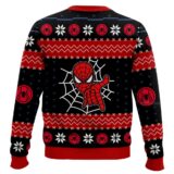 Hooktab Tis The Season To Be Amazing Spider-man Ugly Christmas Sweater