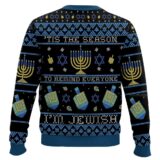 Hooktab Tis The Season To Remind Everyone "i'm Jewish" Ugly Christmas Sweater