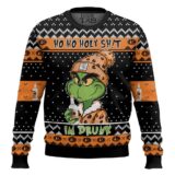 Hooktab Tito’s Ho Ho Holy Sh!t I'm Drunk Ugly Christmas Sweater