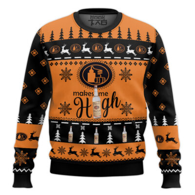 Hooktab Tito's Make Me High Ugly Christmas Sweater