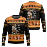 Hooktab Tito's Merry Kissmyass Ugly Christmas Sweater