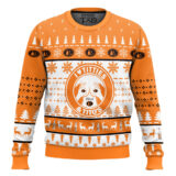 Hooktab Tito's Titties Funny Ugly Christmas Sweater