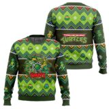 Hooktab TMNT Teenage Mutant Ninja Turtles Ugly Christmas Sweater