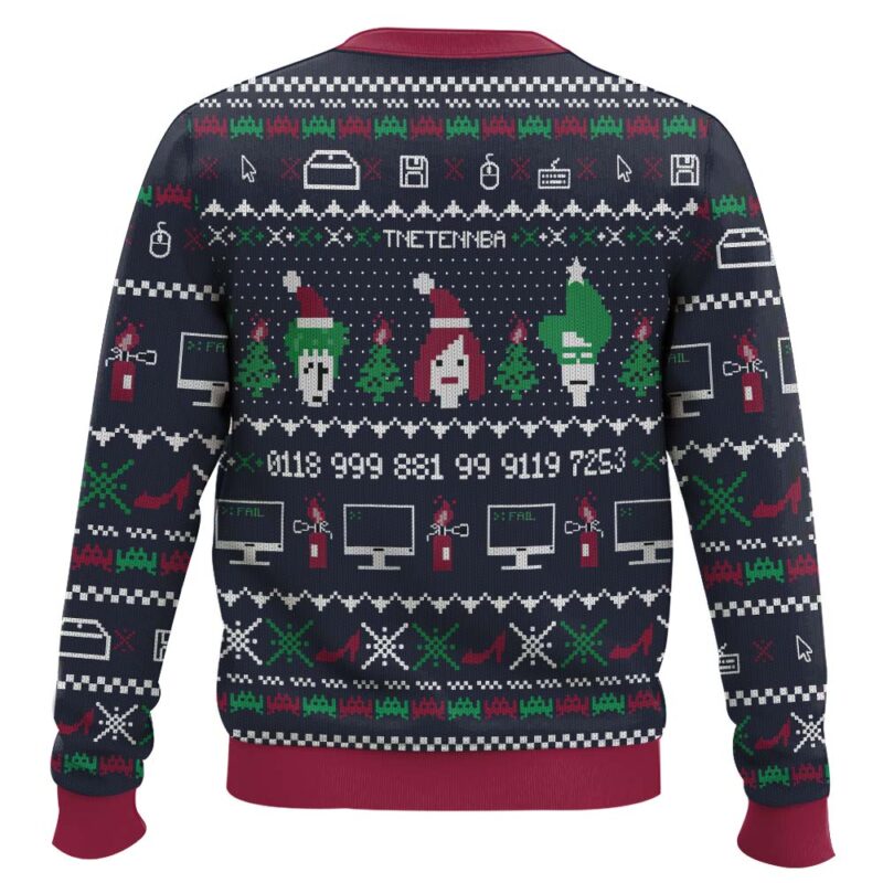 Hooktab TNETENNBA The IT Crowd Ugly Christmas Sweater Hooktab TNETENNBA The IT Crowd Ugly Christmas Sweater