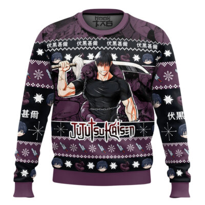 Hooktab Toji Fushiguro Jujutsu Kaisen Ugly Sweater