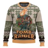 Hooktab Tomb Raider Ugly Christmas Sweater