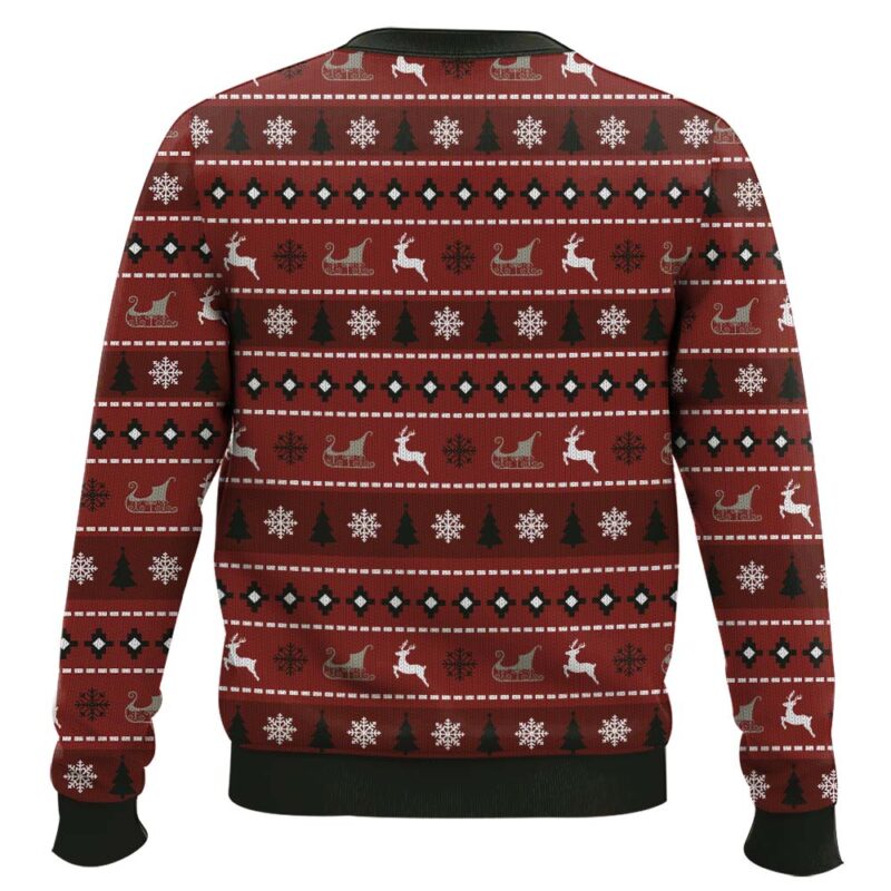 Hooktab Tony Montana Say Hello To My Little Friend Scarface Ugly Christmas Sweater Hooktab Tony Montana Say Hello To My Little Friend Scarface Ugly Christmas Sweater
