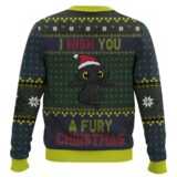 Hooktab Toothless Fury Christmas How To Train Your Dragon Ugly Christmas Sweater