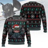 Hooktab Toothless Night Fury How To Train Your Dragon Ugly Christmas Sweater