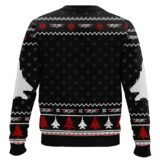 Hooktab Top Gun Ugly Christmas Sweater
