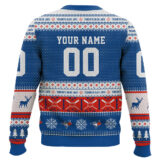 Hooktab Toronto Blue Jays - Custom Name And Number Ugly Sweater
