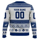 Hooktab Toronto Maple Leafs - Custom Name And Number Ugly Sweater