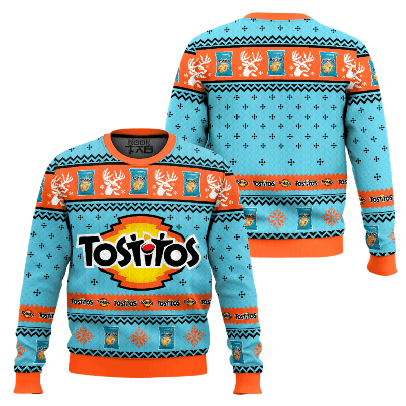 Hooktab Tostitos Ugly Christmas Sweater Hooktab Tostitos Ugly Christmas Sweater