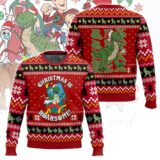 Hooktab Toy Story Christmas Is Roarsome Ugly Christmas Sweater