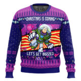 Hooktab Toy Story Let Get Buzz Ugly Christmas Sweater
