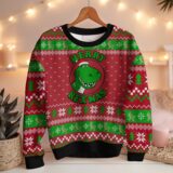 Hooktab Toy Story Merry Rex-mas Ugly Christmas Sweater