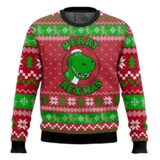 Hooktab Toy Story Merry Rex-mas Ugly Christmas Sweater