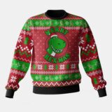 Hooktab Toy Story Merry Rex-mas Ugly Christmas Sweater