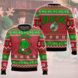 Hooktab Toy Story Merry Rex-mas Ugly Christmas Sweater