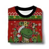 Hooktab Toy Story Merry Rexmas Ugly Christmas Sweater