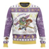 Hooktab Toy Story To Infinity And Beyond Ugly Christmas Sweater