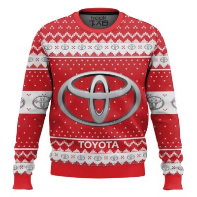 Hooktab Toyota Ugly Christmas Sweater