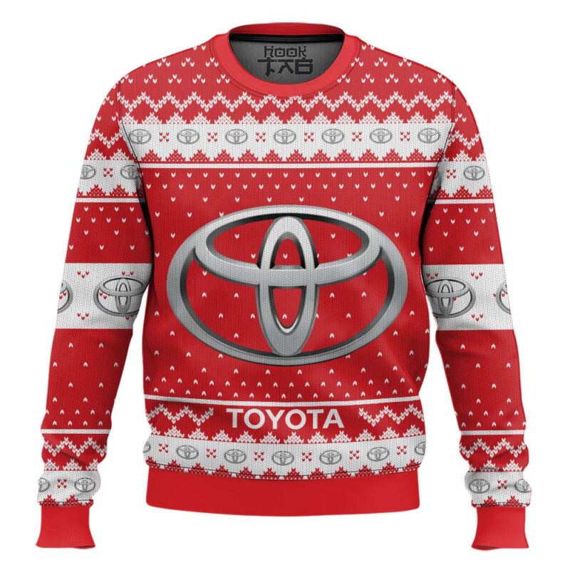 Hooktab Toyota Ugly Christmas Sweater