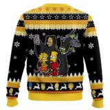 Hooktab Trick Or Treat The Simpsons Ugly Christmas Sweater