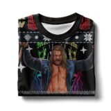 Hooktab Triple H WWE Ugly Christmas Sweater