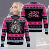 Hooktab Trish Stratus WWE Ugly Christmas Sweater