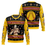 Hooktab Trouble Borderlands Ugly Christmas Sweater