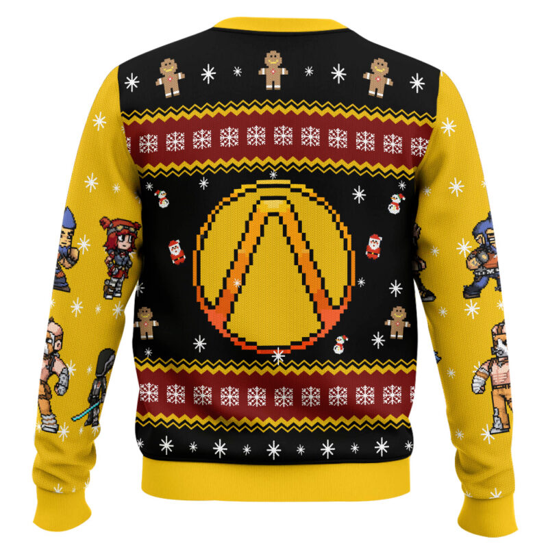 Hooktab Trouble Borderlands Ugly Christmas Sweater Hooktab Trouble Borderlands Ugly Christmas Sweater