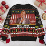 Hooktab True Story Barney Stinson How I Met Your Mother Ugly Christmas Sweater